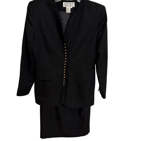 Atrium Collection Skirt and Blazer Set SZ 4 Career Office Professional Chic - Picture 1 of 9